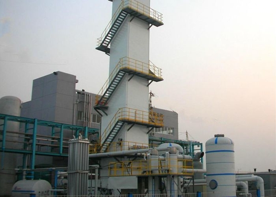 China Mini LNG Plant Lng Gas Liquefaction Plant  30000Nm3 / Day Skid Mounted supplier